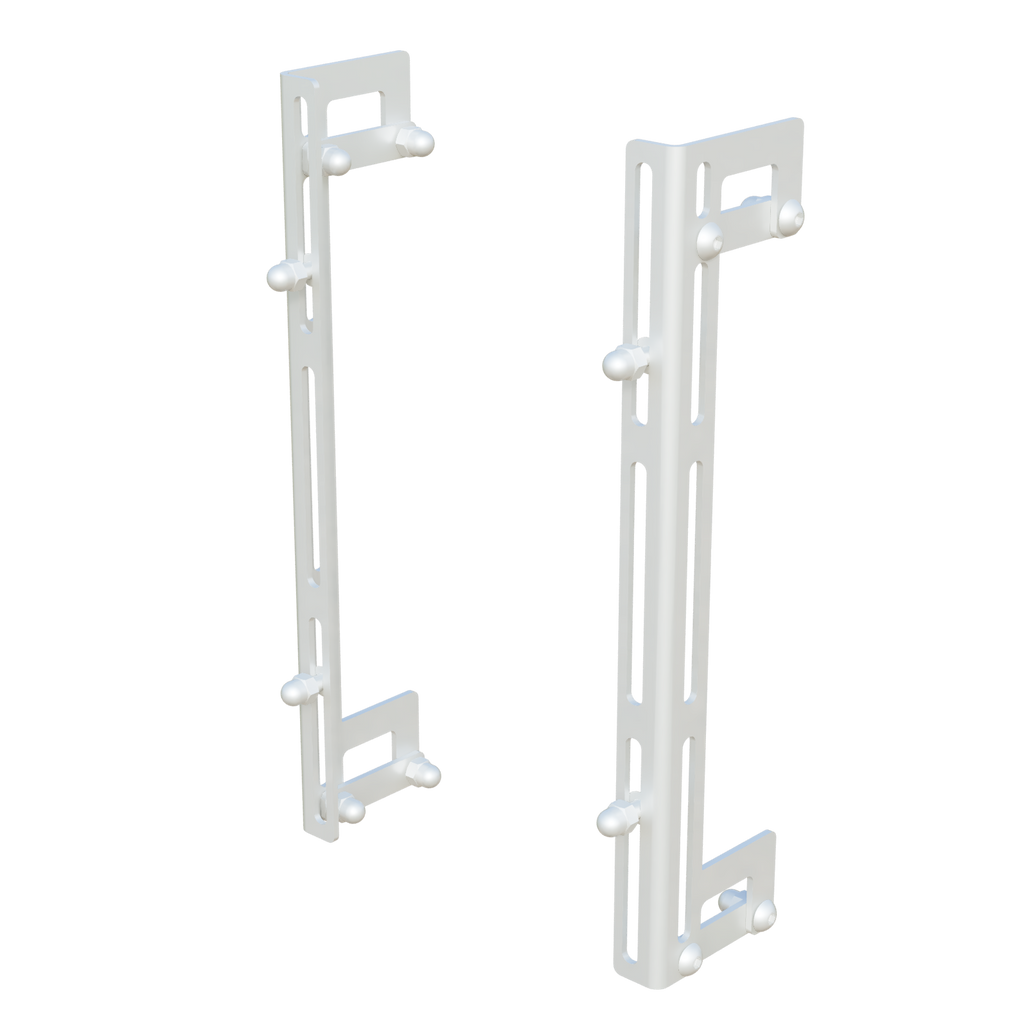 Universalhalter / Solarhalter für Doppelstabmattenzaun