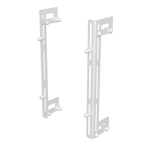Universalhalter / Solarhalter für Doppelstabmattenzaun