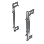 Universalhalter / Solarhalter für Doppelstabmattenzaun